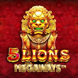 Play the 5 Lions Megaways slot by Pragmatic Play on Spinshark Casino