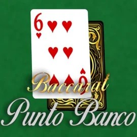 Baccarat - Punto Banco slot logo by Red Tiger Gaming at Spinshark Casino