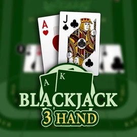 Blackjack 3H (Habanero) logo by Habanero at Spinshark Casino