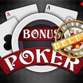 Bonus Poker Deluxe - 3 Hands logo by RTG (Reel Time Gaming) Spinshark Casino