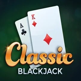 Classic Blackjack casino game by Red Tiger Gaming – featured logo at Spinshark Casino