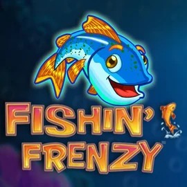 Fishin Frenzy logo by Blueprint Gaming at Spinshark Casino