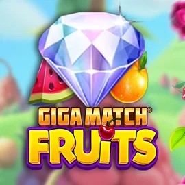 Giga Match Fruits online game logo by RubyPlay on spinsharkcasino.eu