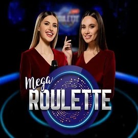 Live Casino logo of Mega Roulette from Pragmatic Play at Spinshark Casino