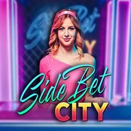 Try Side Bet City slot by Evolution on spinsharkcasino.eu – logo image