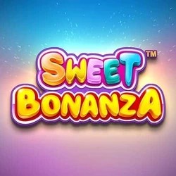 Sweet Bonanza slot visual from Pragmatic Play available on spinsharkcasino.eu
