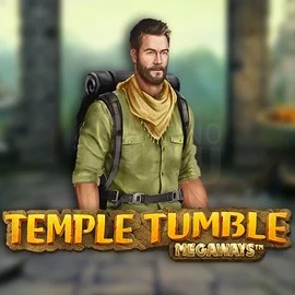 Temple Tumble Megaways slot logo by Relax Gaming at Spinshark CasinoTemple Tumble Megaways
