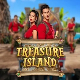 Official Live Casino logo: Treasure Island by Pragmatic Play at Spinshark Casino
